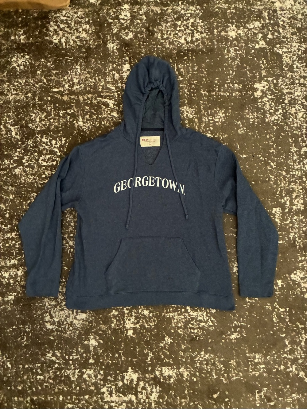 Georgetown Navy Hooded Sweatshirt - women’s Casual Pullover
